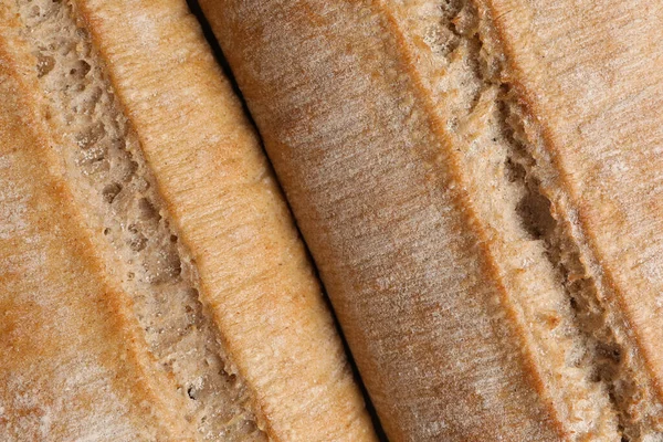 Ciabatele Crocante Fundal Aproape Pâine Proaspătă — Fotografie, imagine de stoc