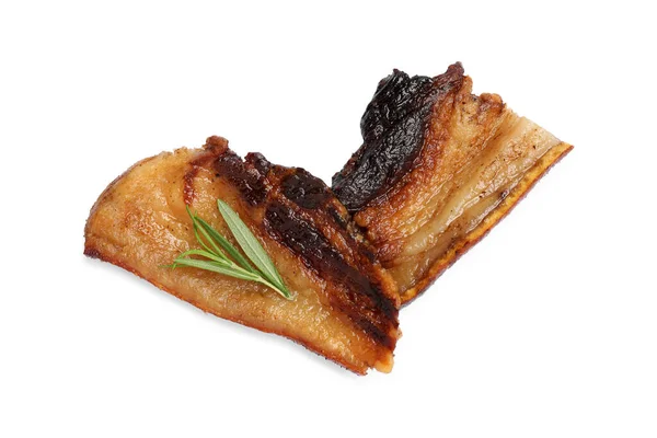 로즈마리 맛있게 돼지고기 — 스톡 사진