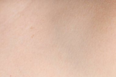 Arka plan olarak normal cilt dokusu, yakın plan