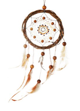 Güzel bir düş kapanı beyazda izole edilmiş.