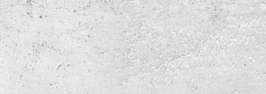 Arka plan olarak beyaz taş yüzey, yakın plan. Pankart tasarımı