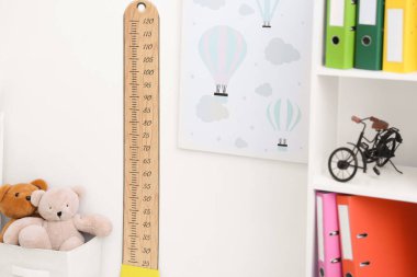 Boyut ölçüm tablosu, oyuncaklar ve dekorasyon.