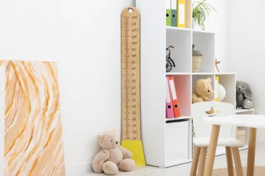 Boyut ölçüm tablosu, oyuncaklar ve dekorasyon.