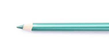 Bir göz kalemi beyaza izole edilmiş. Kozmetik ürünü