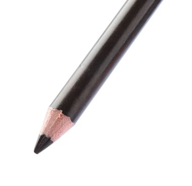 Bir göz kalemi beyaza izole edilmiş. Kozmetik ürünü