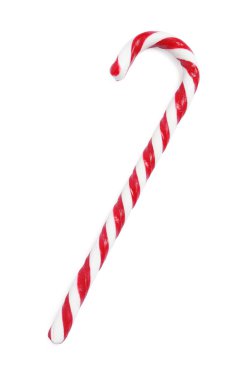 Beyaz manzaralı, tatlı baston şekerler. Noel hediyesi