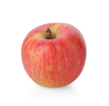 One fresh ripe apple isolated on white