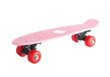 Beyaz üzerine izole edilmiş tek renk peni tahtası