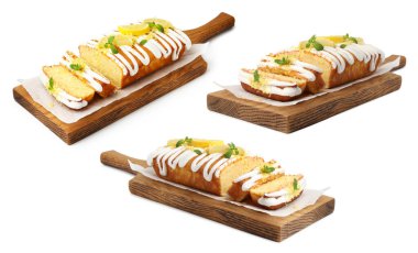 Lezzetli limonlu turta.