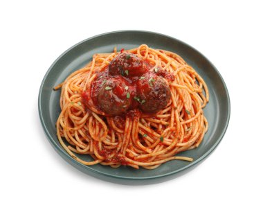 Köfteli leziz makarna.