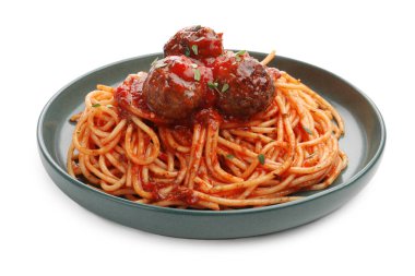 Köfteli leziz makarna.