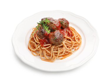 Köfteli leziz makarna.