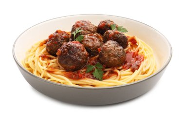 Köfteli leziz makarna.