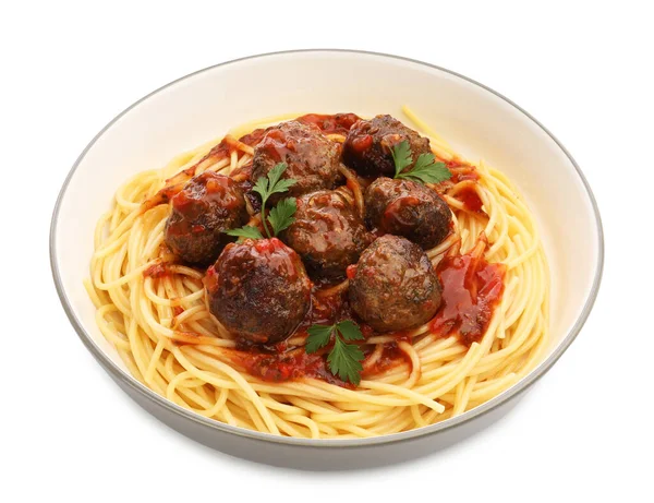 Köfteli leziz makarna.