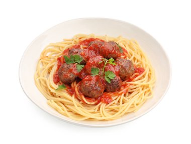 Köfteli leziz makarna.