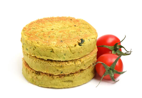 Beyaz domatesli lezzetli vejetaryen köfteleri.