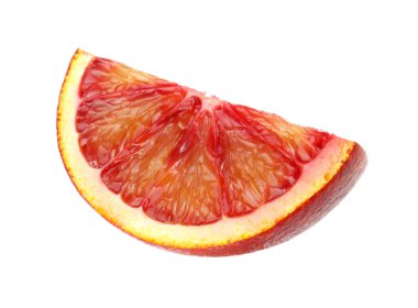 Sicilya portakalı beyaza izole edilmiş.