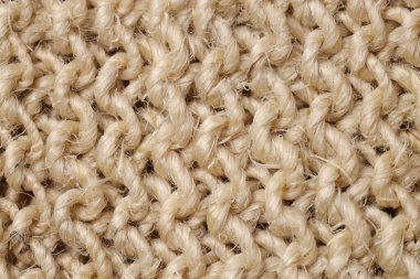 Arka plan olarak doğal banyo havlusu, üst manzara.