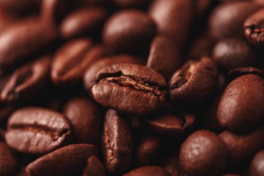 kahve çekirdekli makro çekim