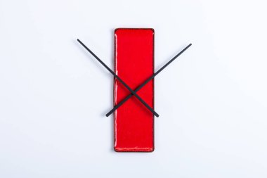 Kırmızı ve siyah suşi seti