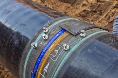 Radyografi hattların kaynaklı eklemlerin