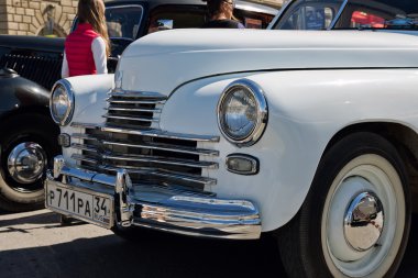 Retro Otomobil Fuarı üretilen avlu SSCB'de
