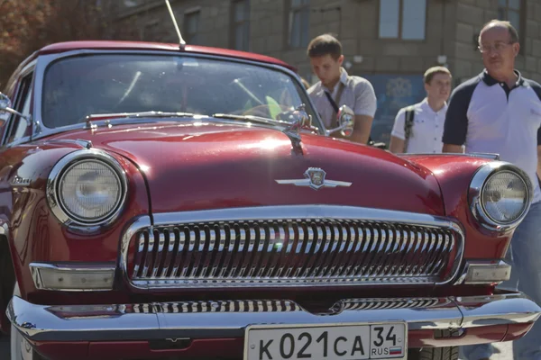 Výstava historických automobilů — Stock fotografie