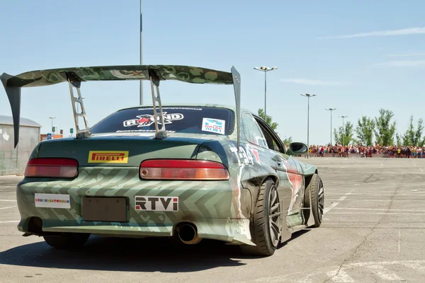 Car team x-round stilisierte militärische Themen — Stockfoto