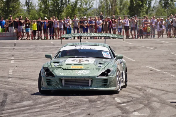 Auto-Team Round-x stilisierte militärische Themen — Stockfoto