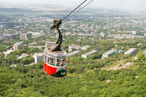 Old cable car on mount Mashuk — Stock Photo, Image