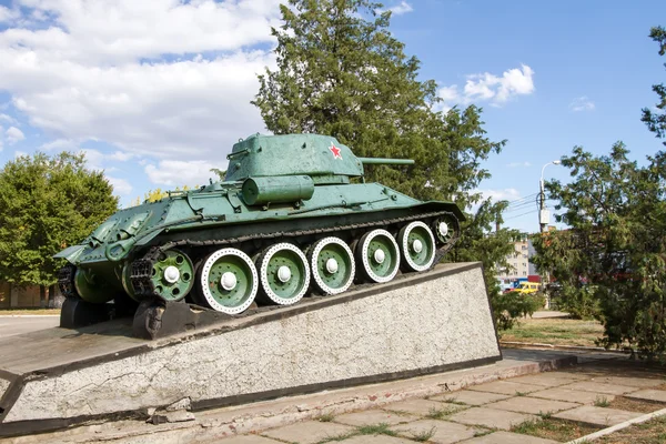 Monument to the T-34 — Stock Photo, Image