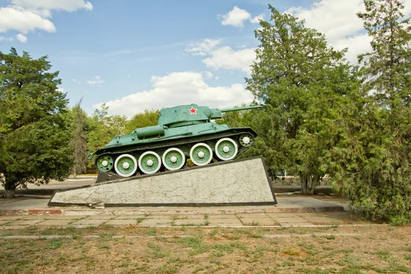 Monument to the T-34 — Stock Photo, Image