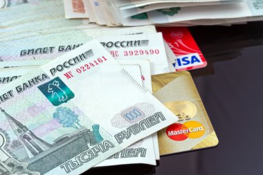 Visa and MasterCard are with a bunch of Russian money
