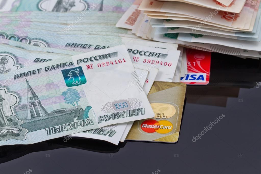 Visa and MasterCard are with a bunch of Russian money – Stock Editorial ...
