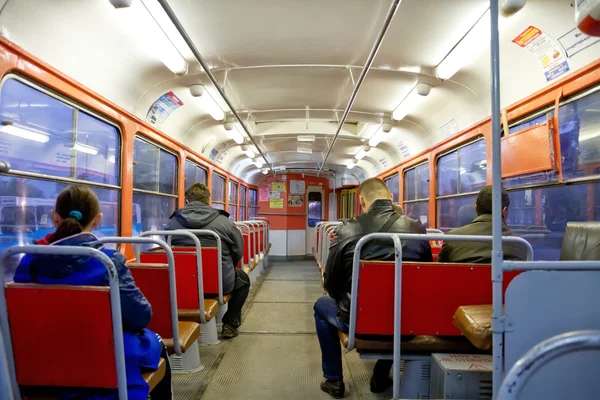 Fahrgäste im Nahverkehr — Stockfoto