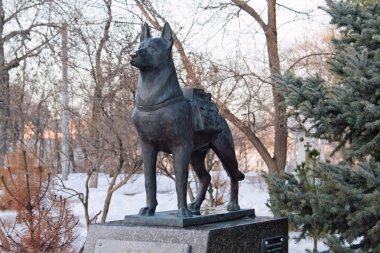 Anıt köpekler - Volgograd tanklarda yıkılması