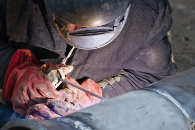 Gaz boru hattı kaynak işleri