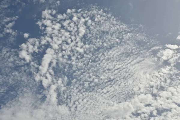 Cielo Con Nuvole Mattino Alla Sera — Foto Stock