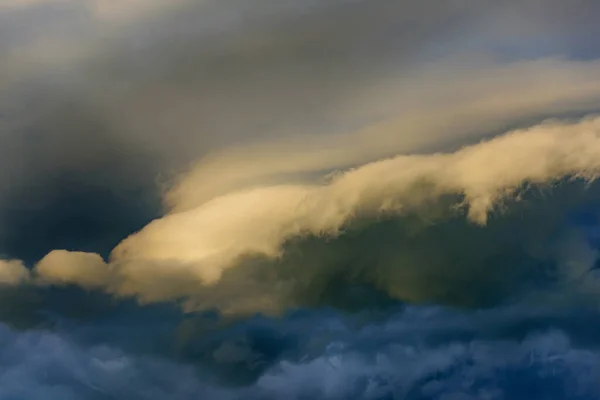 Thunderstorm Clouds Sky Rainy Season — Stok Foto