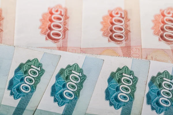 Russisch geld — Stockfoto