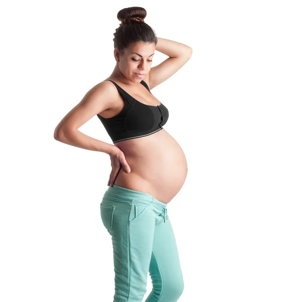 Cute pregnant girl — Stock Photo, Image