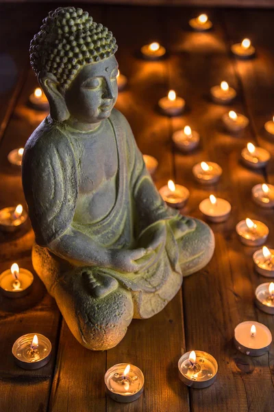 Medytację Buddy — Zdjęcie stockowe
