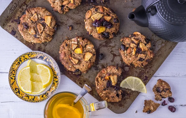 Biscotti vegani Foto Stock