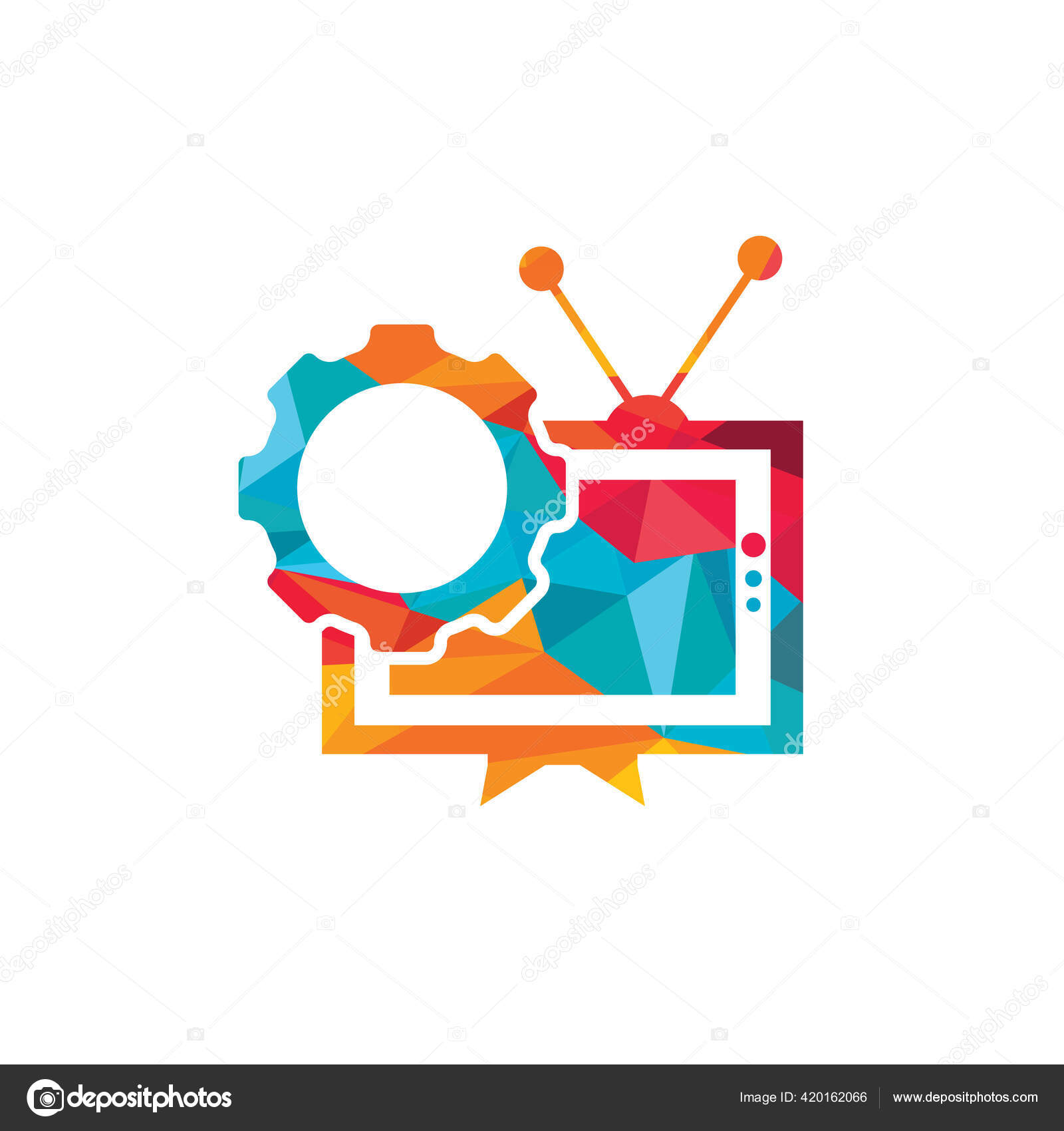 Television Repair Clipart