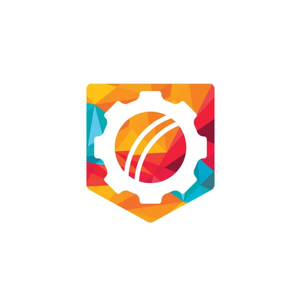 Design Vorlage Für Cricketgeräte Vektor Logo — Stockvektor