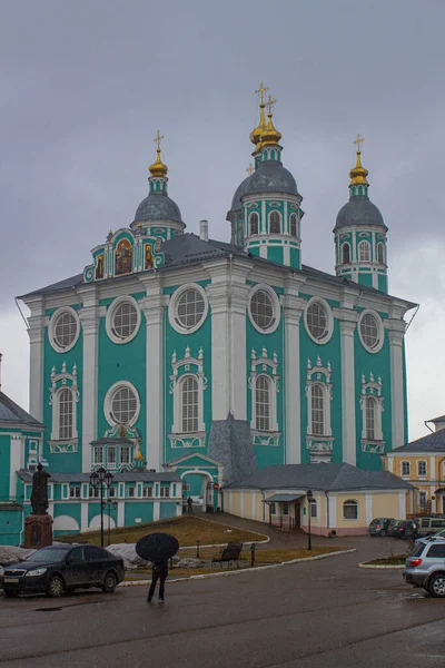Smolensk Rusko 2021 Katedrála Nanebevzetí Panny Marie Katedrála Smolenské Diecéze — Stock fotografie
