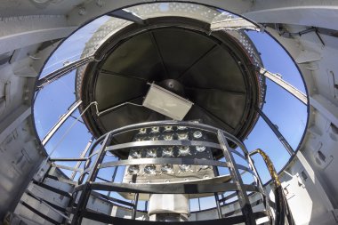 rozewie, Polonya Baltık kıyıları, cap nord feneri iç