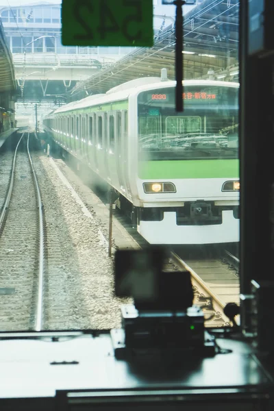 東京通勤バック グラウンド — ストック写真