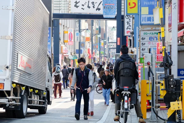 Togoshi ginza ulicy Tokio Japonia — Zdjęcie stockowe