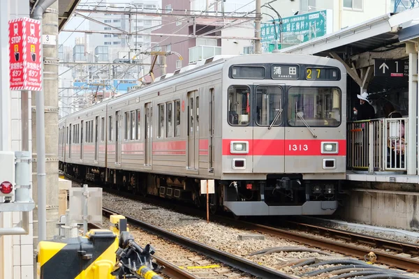 Japonský vlak pozadí — Stock fotografie